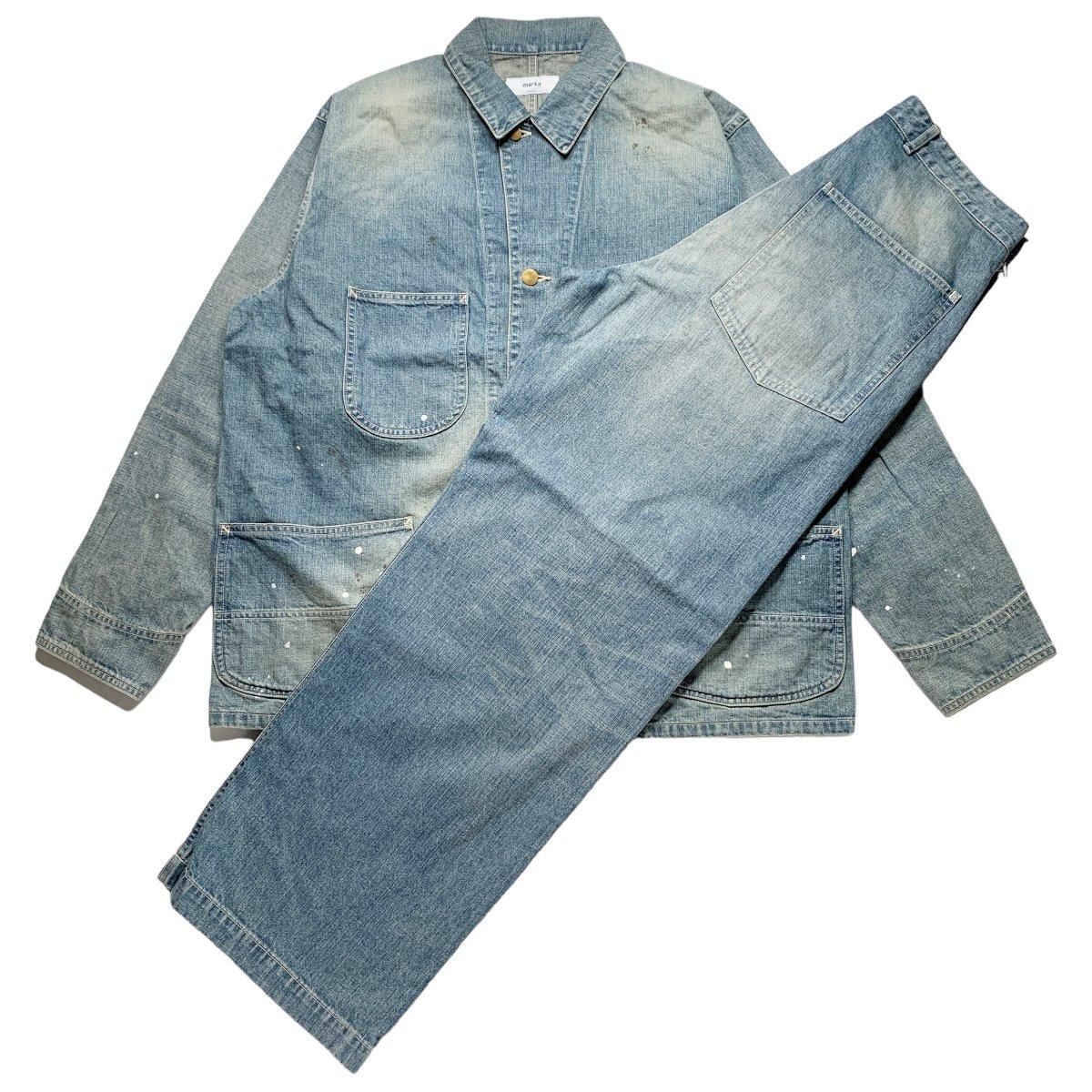 marka《マーカ》| U.S ARMY DENIM PANTS - ORGANIC COTTON 10oz marka《マーカ》| U.S ARMY DENIM PANTS - ORGANIC COTTON 10oz