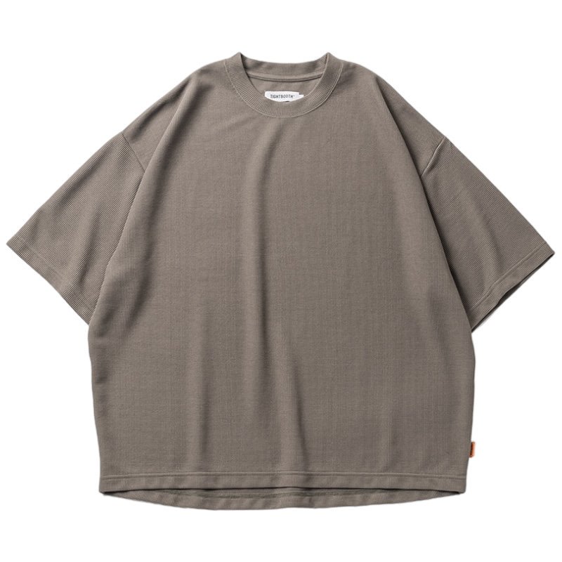 TIGHTBOOTH<BR>TBPR / WAFFLE T-SHIRT(OLIVE)