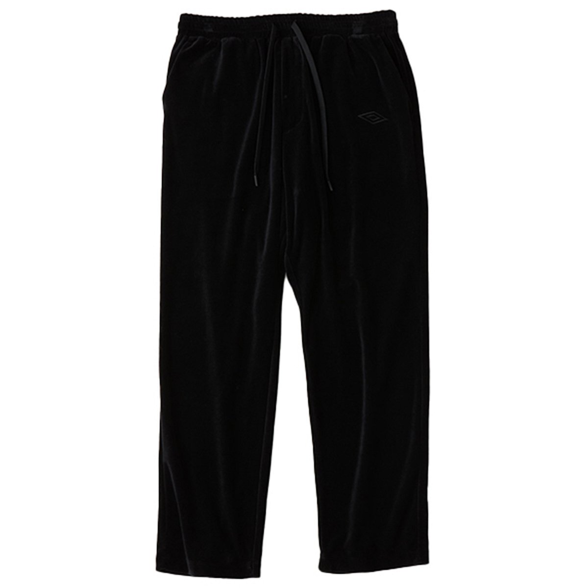 White Mountaineering<BR>WMUMBRO VELOUR PANTS(BLACK)