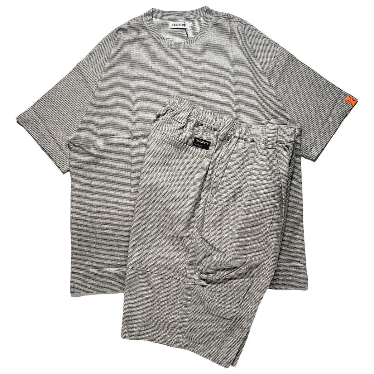 TIGHTBOOTH《タイトブース》TBPR / HONEYCOMB BORDER BIG SHORTS