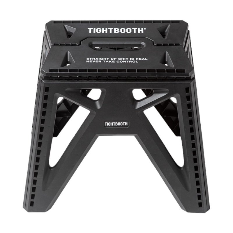 TIGHTBOOTH<BR>TBPR / LABEL LOGO FOLDING STOOL