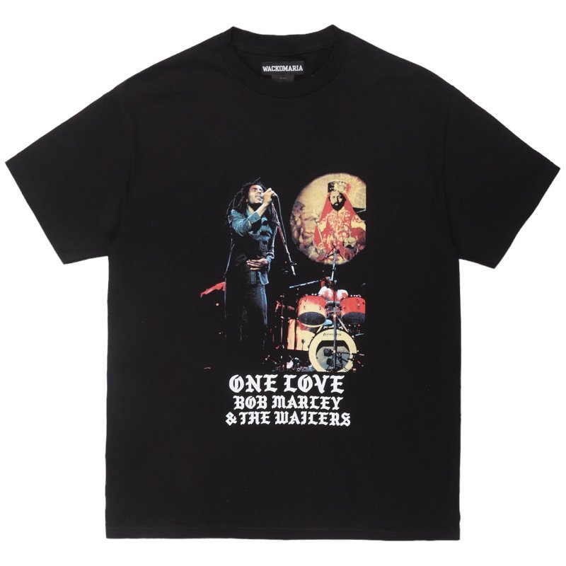 WACKOMARIA<BR>BOB MARLEY / CREW NECK T-SHIRT(TYPE-1)