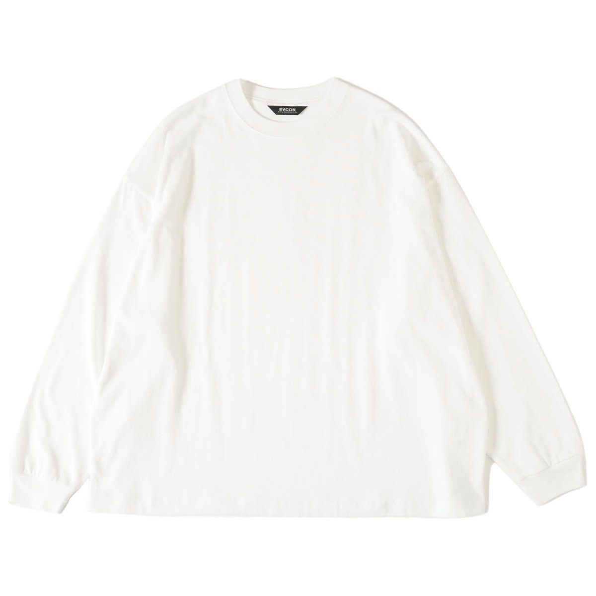 EVCON<BR>WIDE L/S T-SHIRT(WHITE)