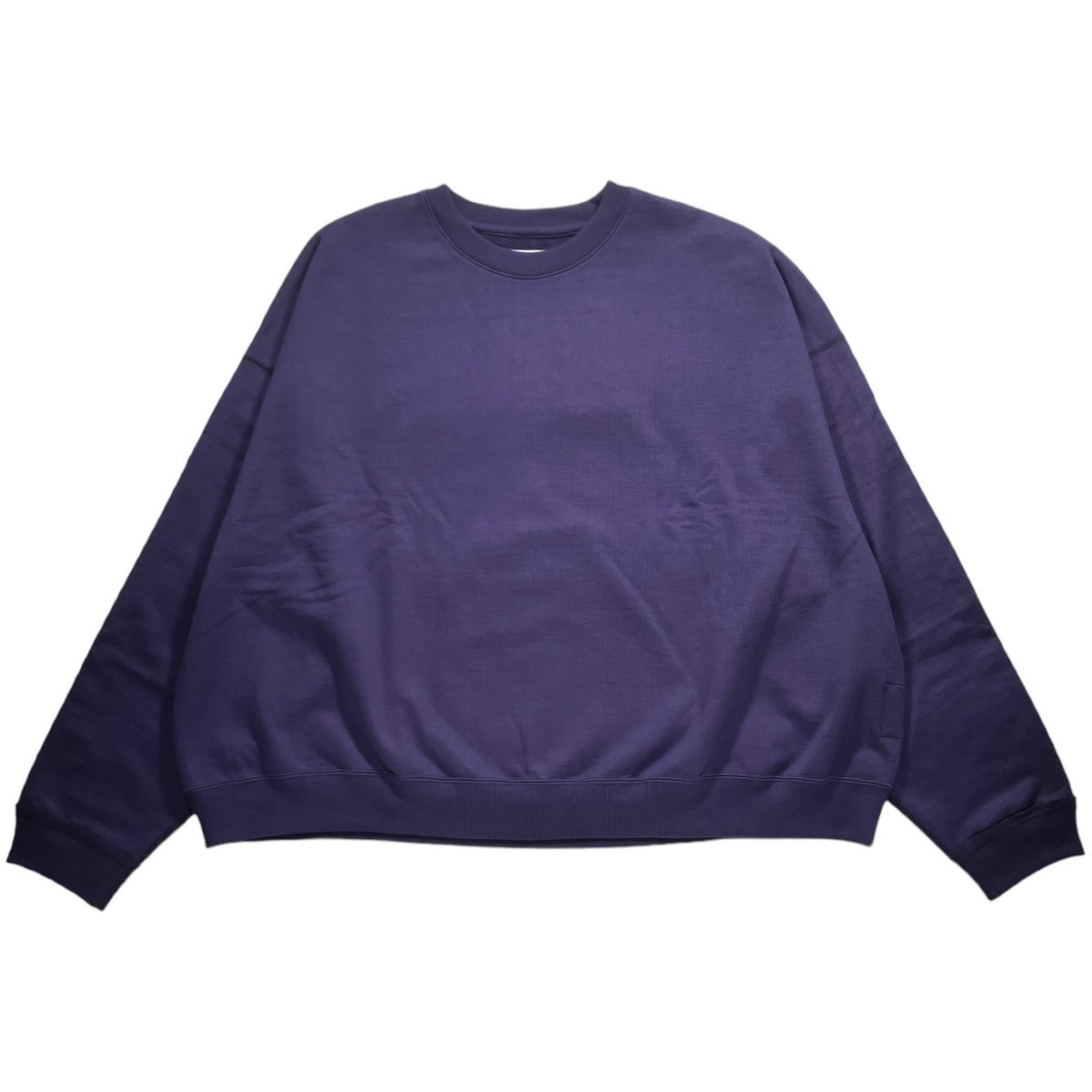 MARKAWARE <BR> HUGE SWEAT SHORT - ORGANIC COTTON HEAVY FLEECE -(PURPLE)