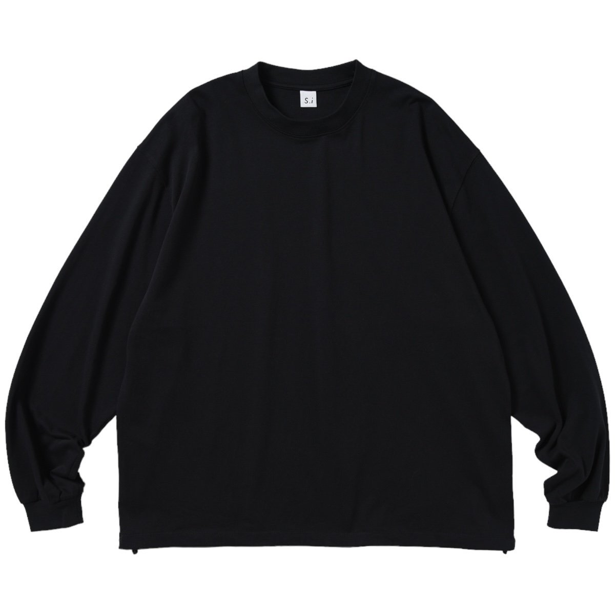 ES.1<BR>LS T-shirts(BLACK)