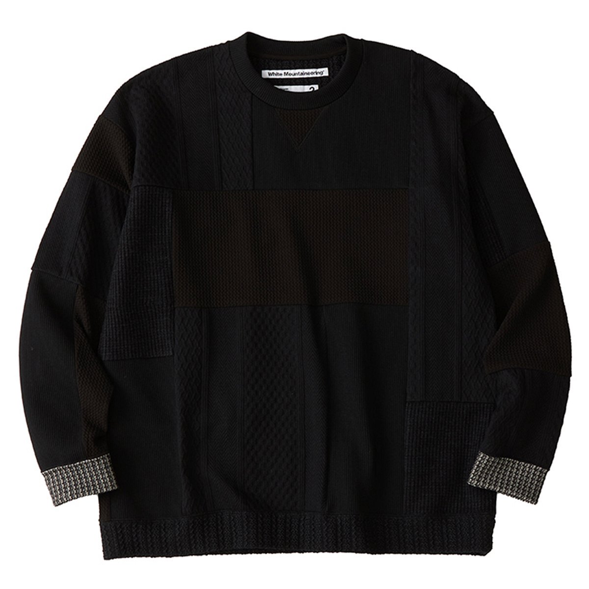 White Mountaineering<BR>PATCHWORK PULLOVER