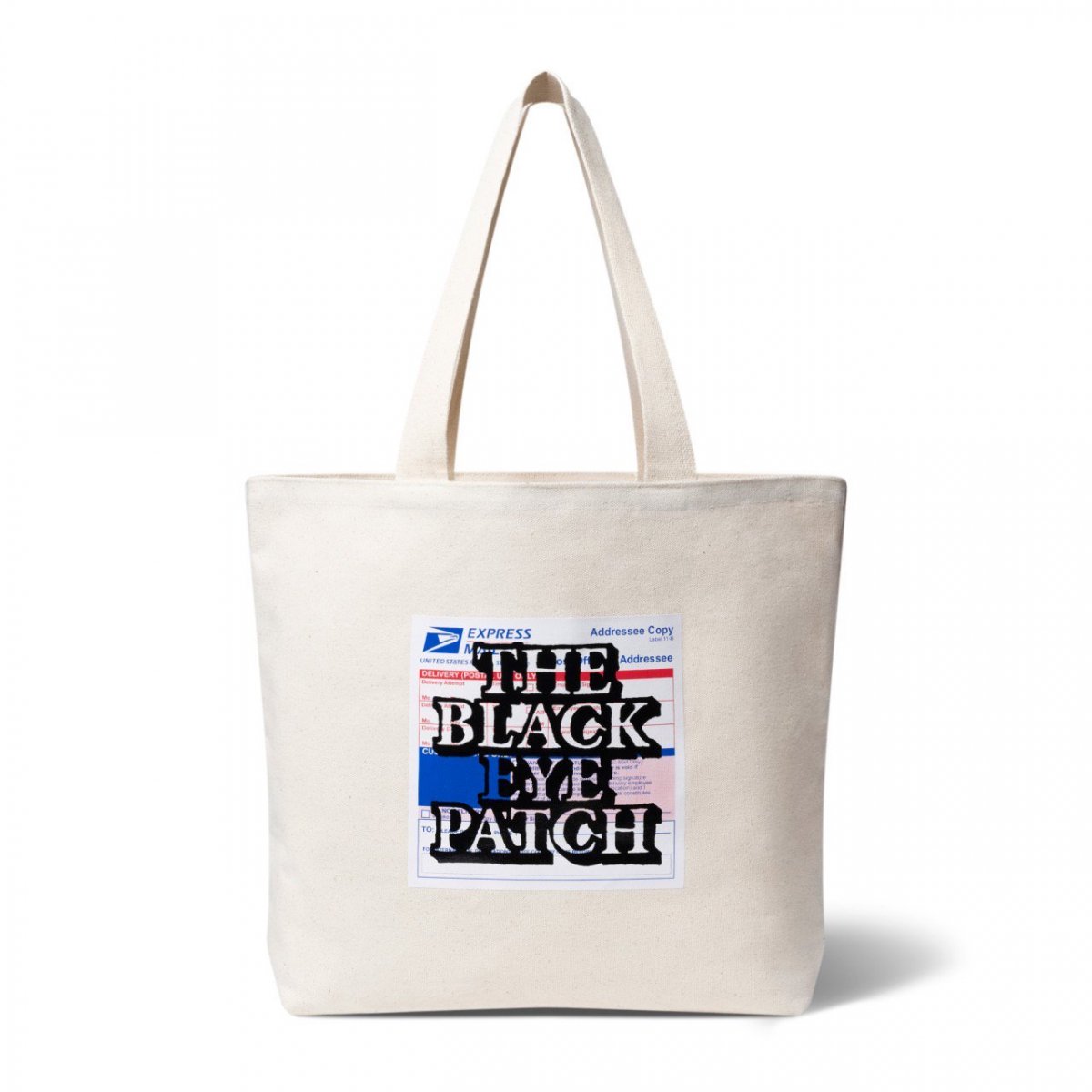 BlackEyePatch <BR> PRIORITY LABEL BIG TOTE