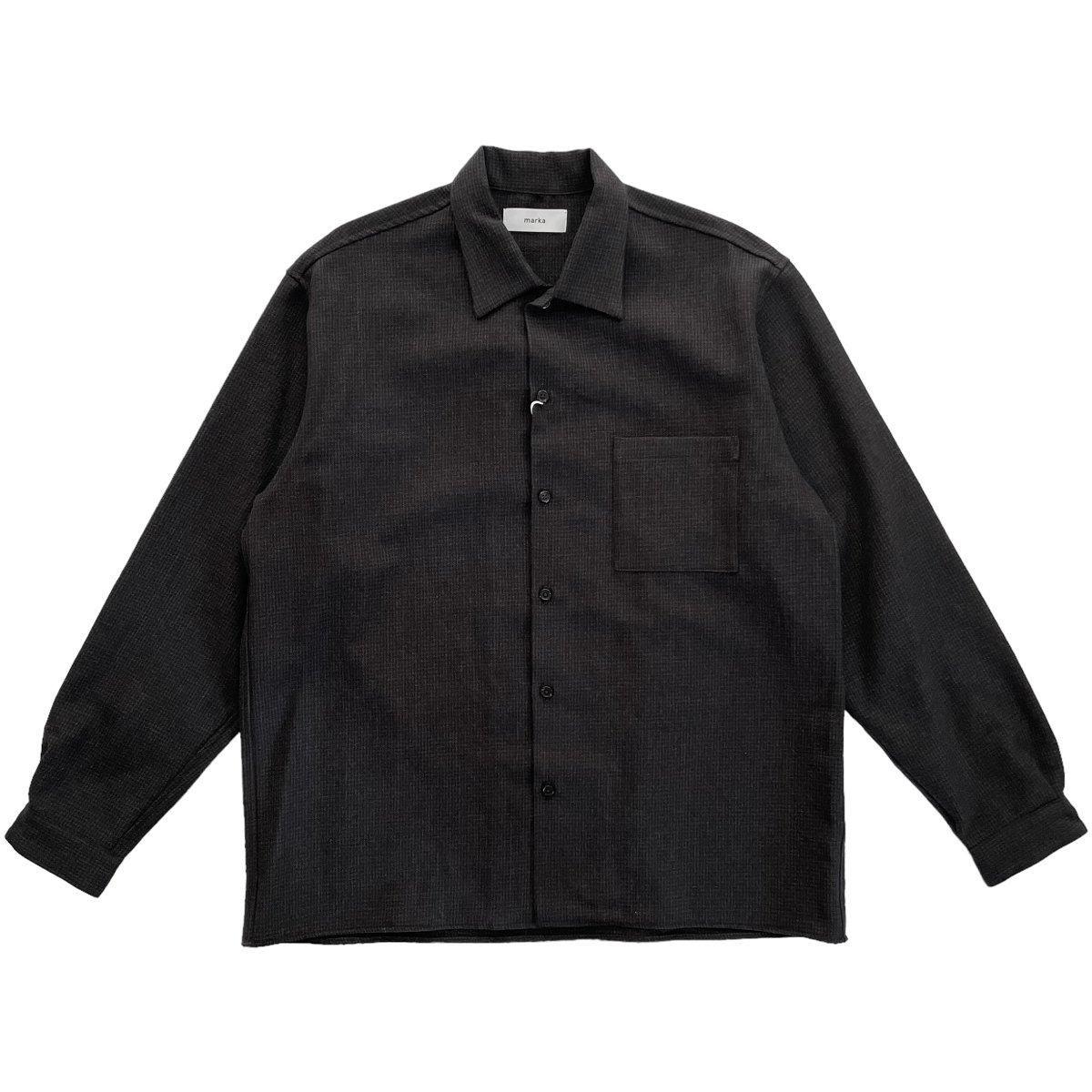 th products Open collar Shirt ウールシルクシャツ th products Open collar Shirt ウールシルクシャツ - メルカリ