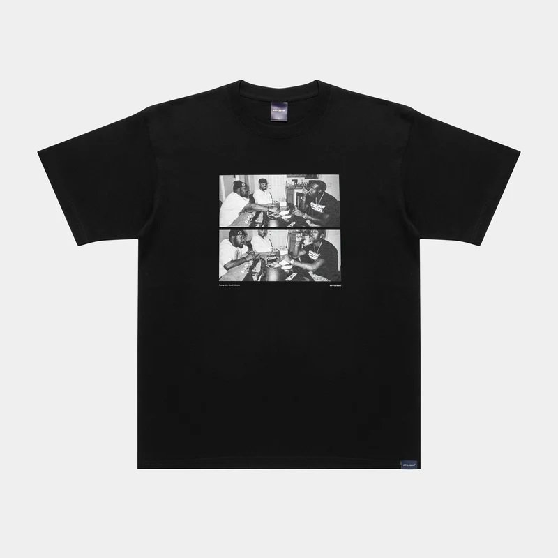 APPLEBUM<BR>"FDG" T-SHIRT(Black)