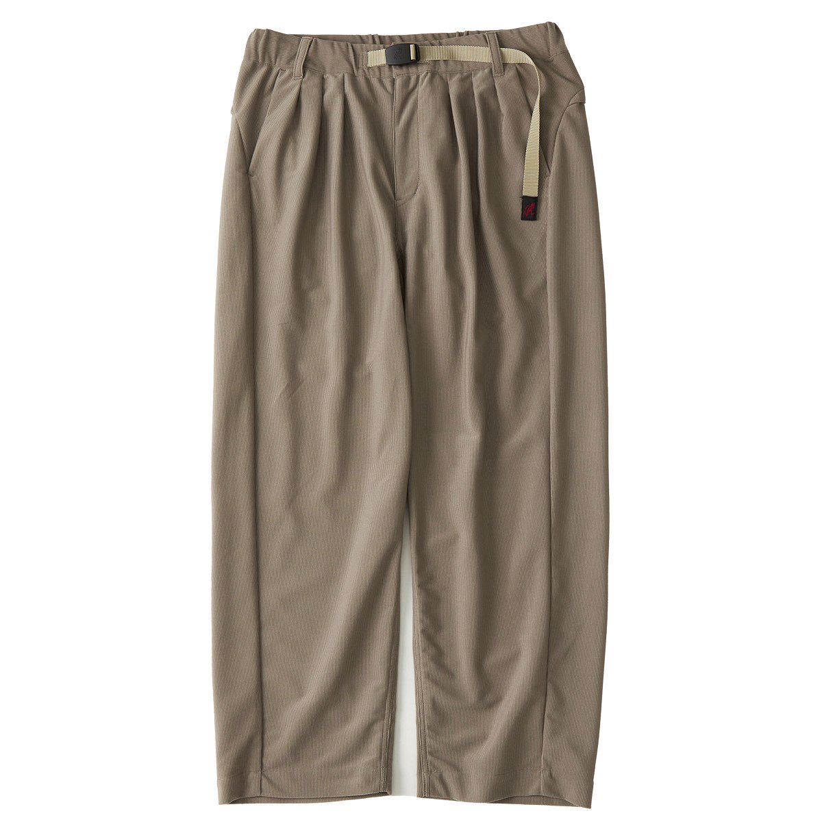 White Mountaineering<BR>WMGRAMICCI CORDUROY 3 TUCK PANTS(BEIGE)