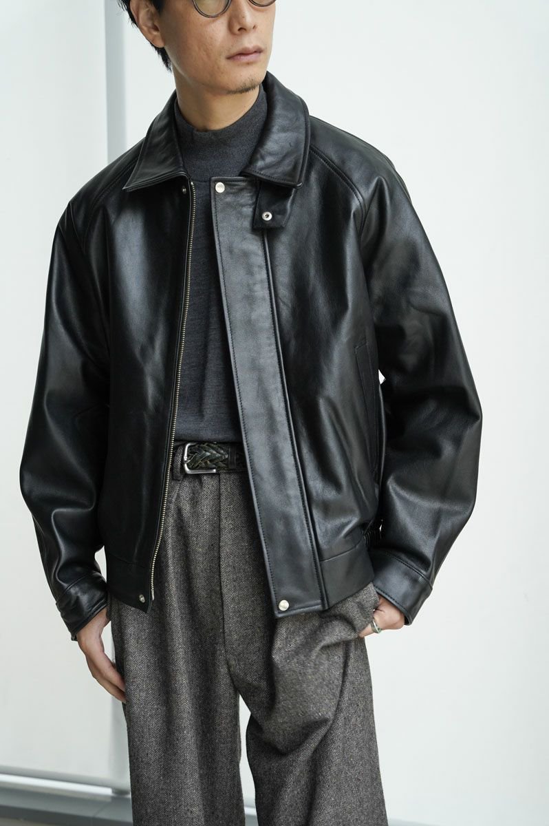 UNIVERSAL PRODUCTS<BR>GOAT LEATHER DRIZZLER JACKET