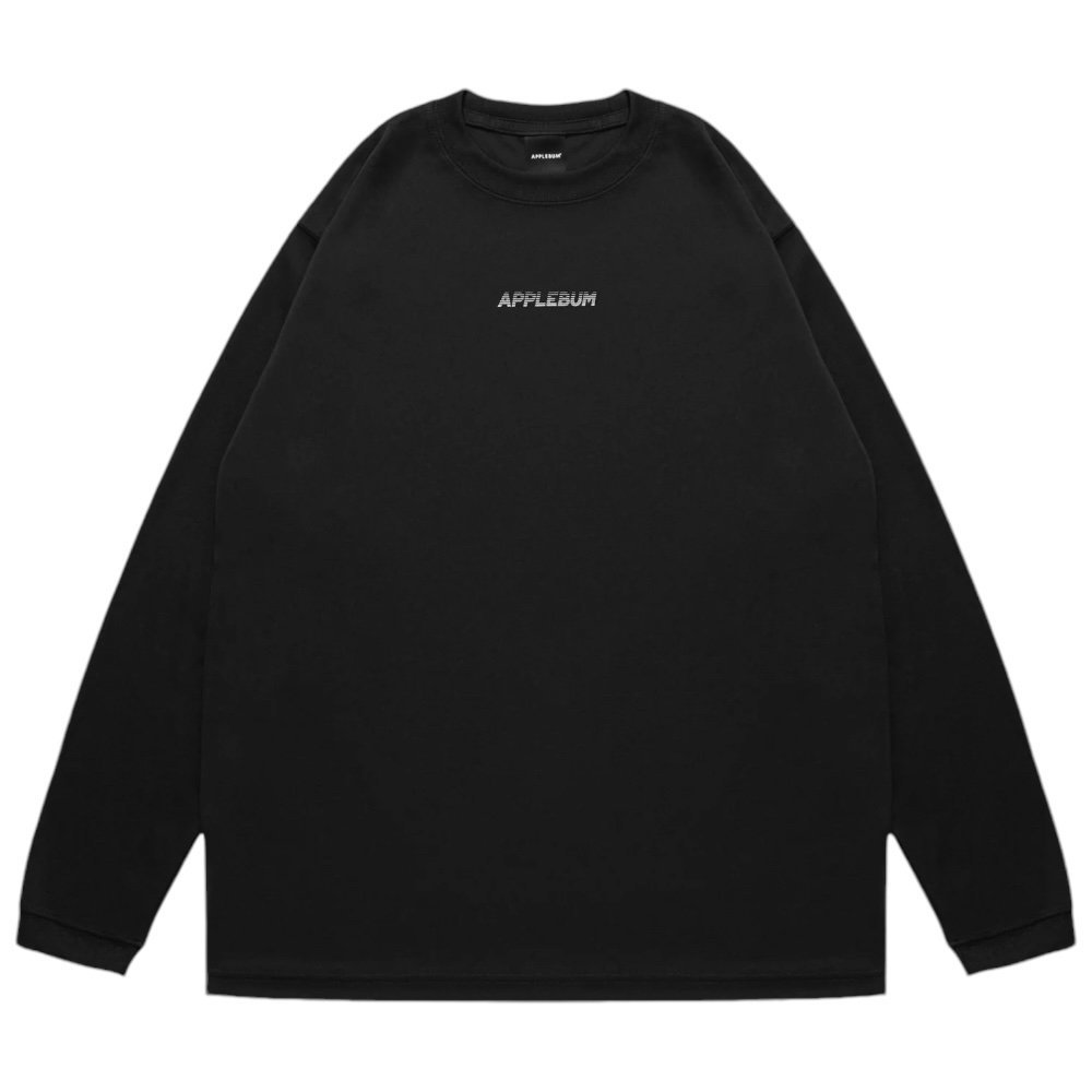 APPLEBUM<BR>ELITE PERFORMANCE (LOGO) L/S T-SHIRT(BLACK)