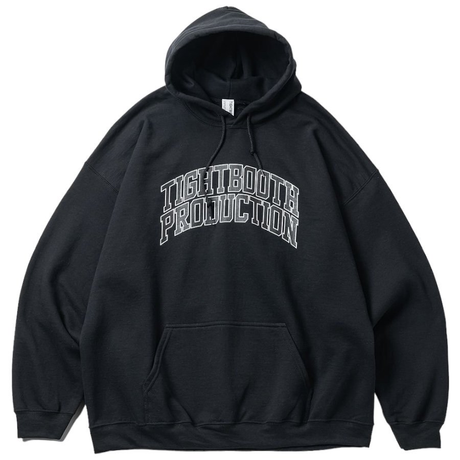 TIGHTBOOTH<BR>TBPR / COLLEGE HOODED SWEAT SHIRT