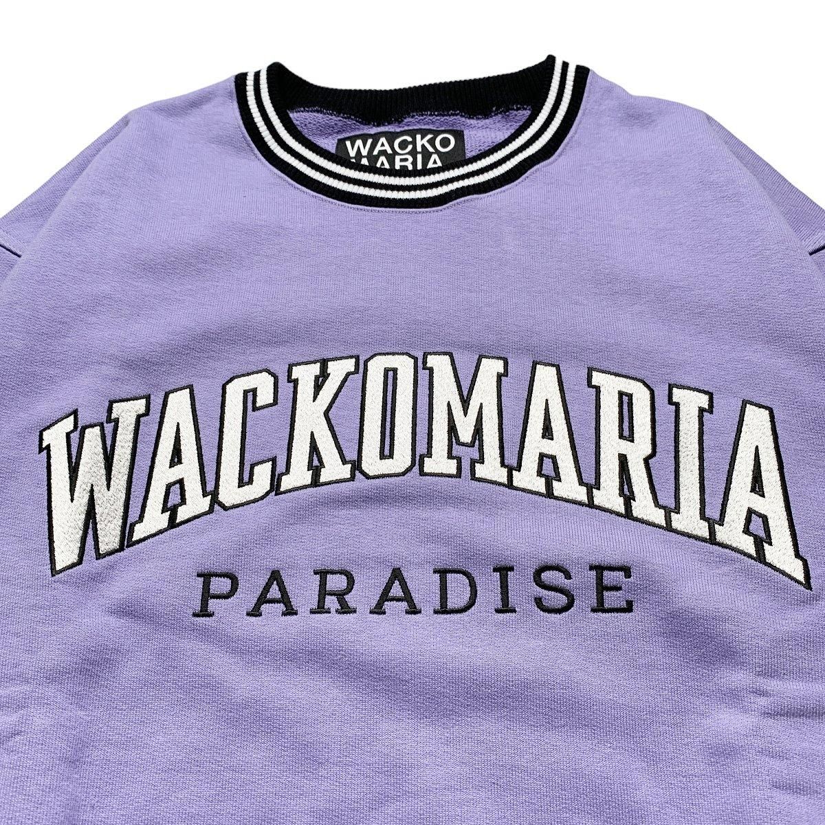 WACKO MARIA◆HEAVY WEIGHT CREW NECK SWEAT SHIRT 2色 WACKOMARIA《ワコマリア》HEAVY WEIGHT CREW NECK SWEAT SHIRT