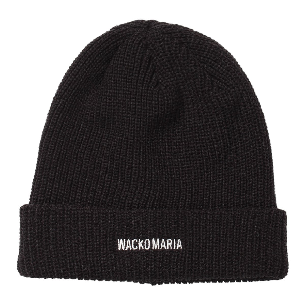 WACKOMARIA<BR>KNIT WATCH CAP(BLACK)