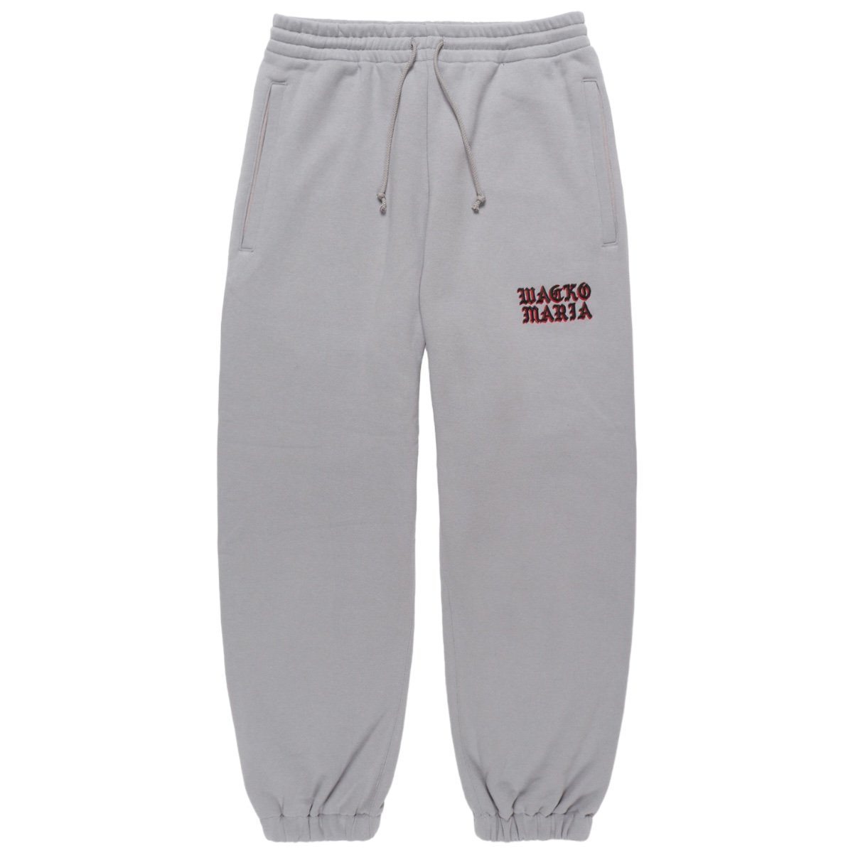 WACKOMARIA<BR>MIDDLE WEIGHT SWEAT PANTS(GRAY)