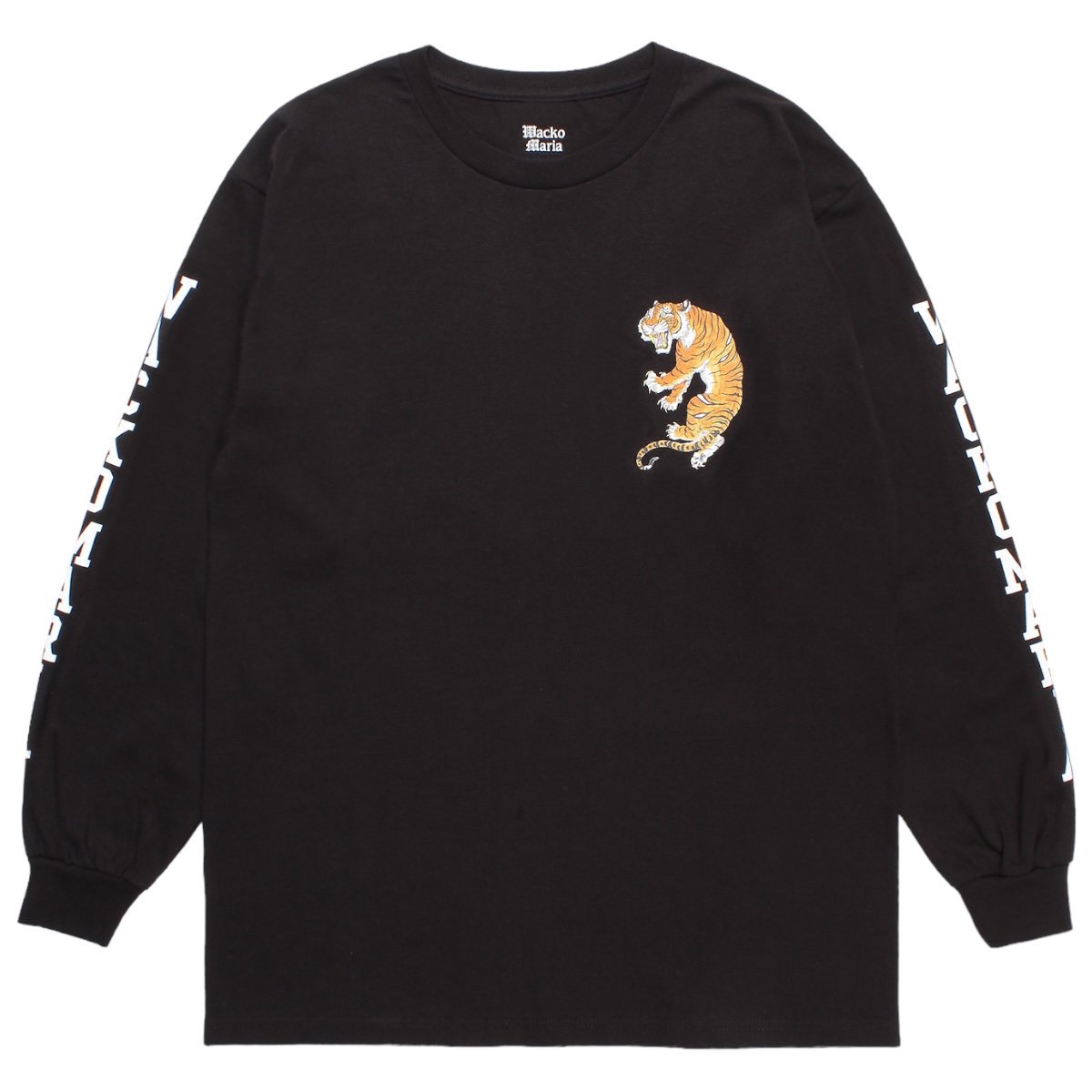 WACKOMARIA<BR>TIM LEHI / CREW NECK LONG SLEEVE T-SHIRT(TYPE-2)(BLACK)