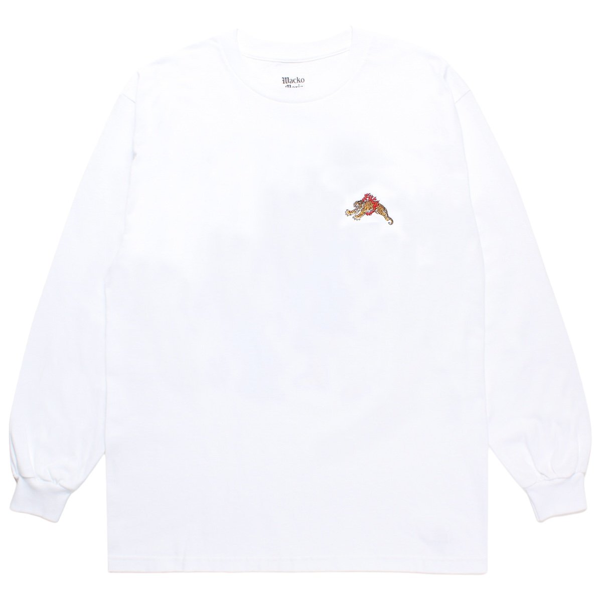 WACKOMARIA<BR>TIM LEHI / CREW NECK LONG SLEEVE T-SHIRT(TYPE-1)(WHITE)