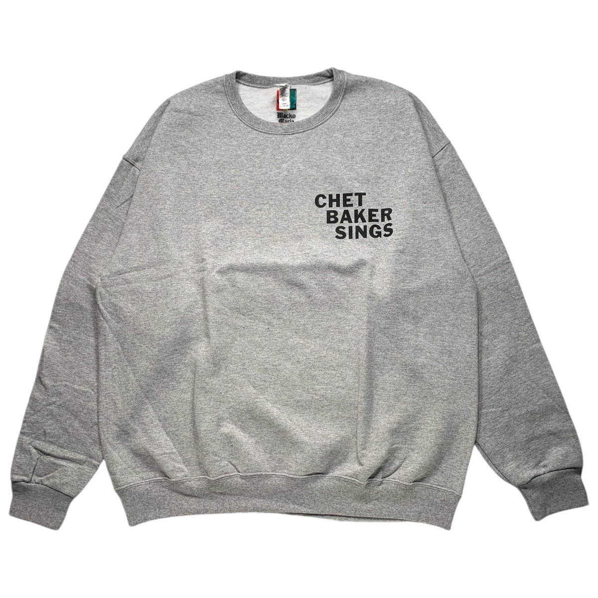 WACKOMARIA《ワコマリア》CHET BAKER / CREW NECK SWEAT SHIRT(CHETBAKER-WM-SS08) |  公式通販 | BlackSheep【ブラックシープ】Official Online Store