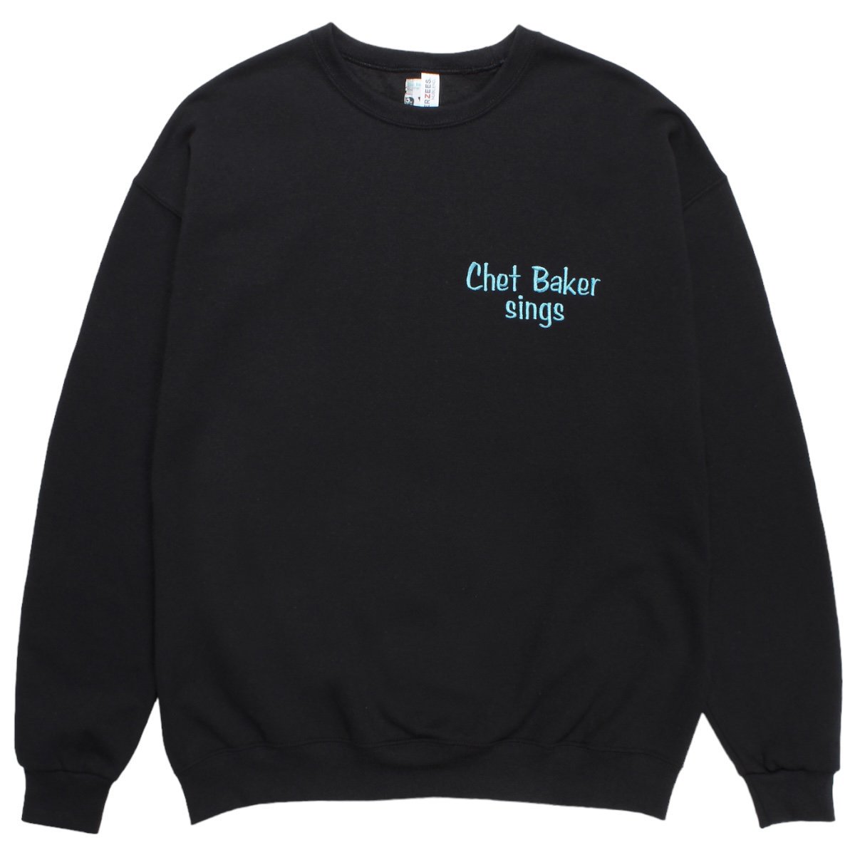 WACKOMARIA<BR>CHET BAKER / CREW NECK SWEAT SHIRT(TYPE-1)(BLACK)