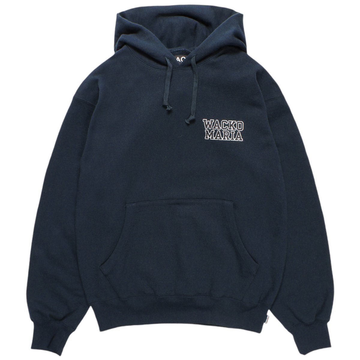 WACKOMARIA<BR>HEAVY WEIGHT PULLOVER HOODED SWEAT SHIRT(TYPE-2)(NAVY)