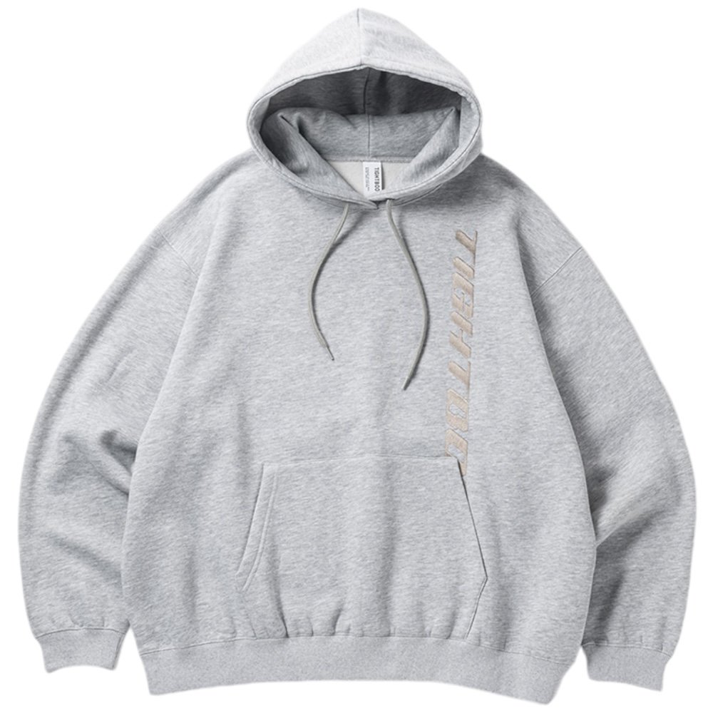 TIGHTBOOTH<BR>TBPR / STRAIGHT UP HOODED SWEAT SHIRT(GRAY)