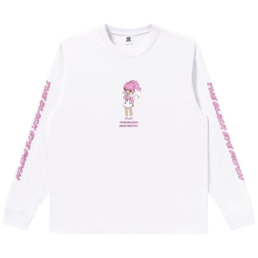 BlackEyePatch <BR>DEVIL GIRL L/S TEE