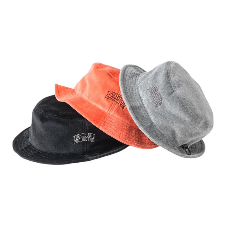 TIGHTBOOTH<BR>TBPR / VELOUR BUCKET HAT