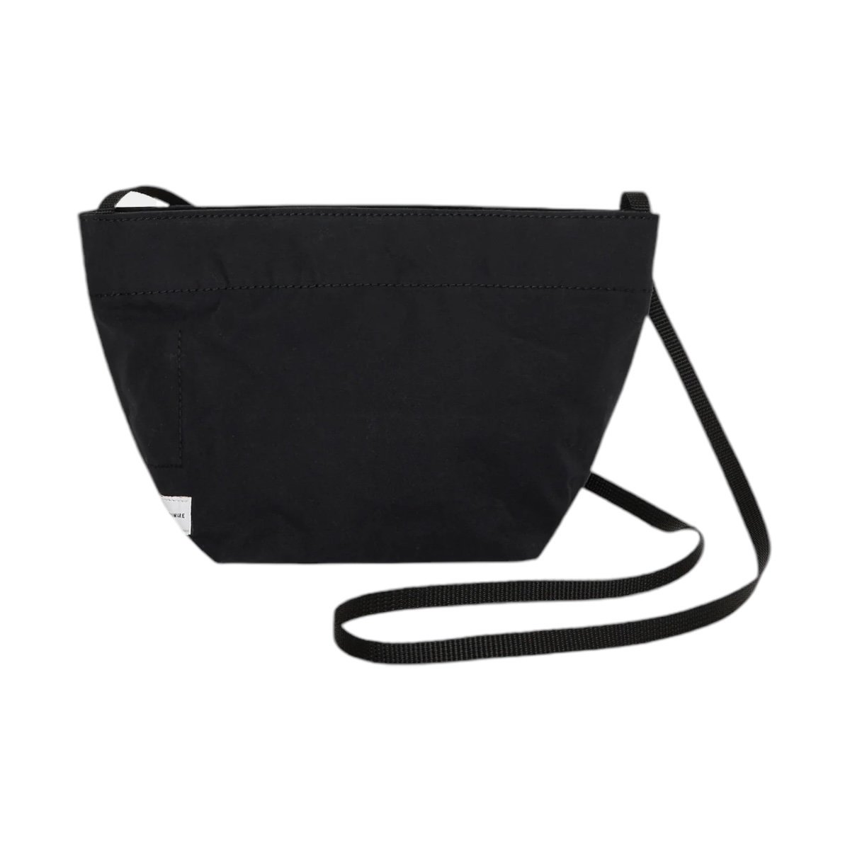 MARKAWARE <BR>SHOULDER BAG - ORGANIC COTTON HEAVY ALL WEATHER CLOTH -(BLACK)