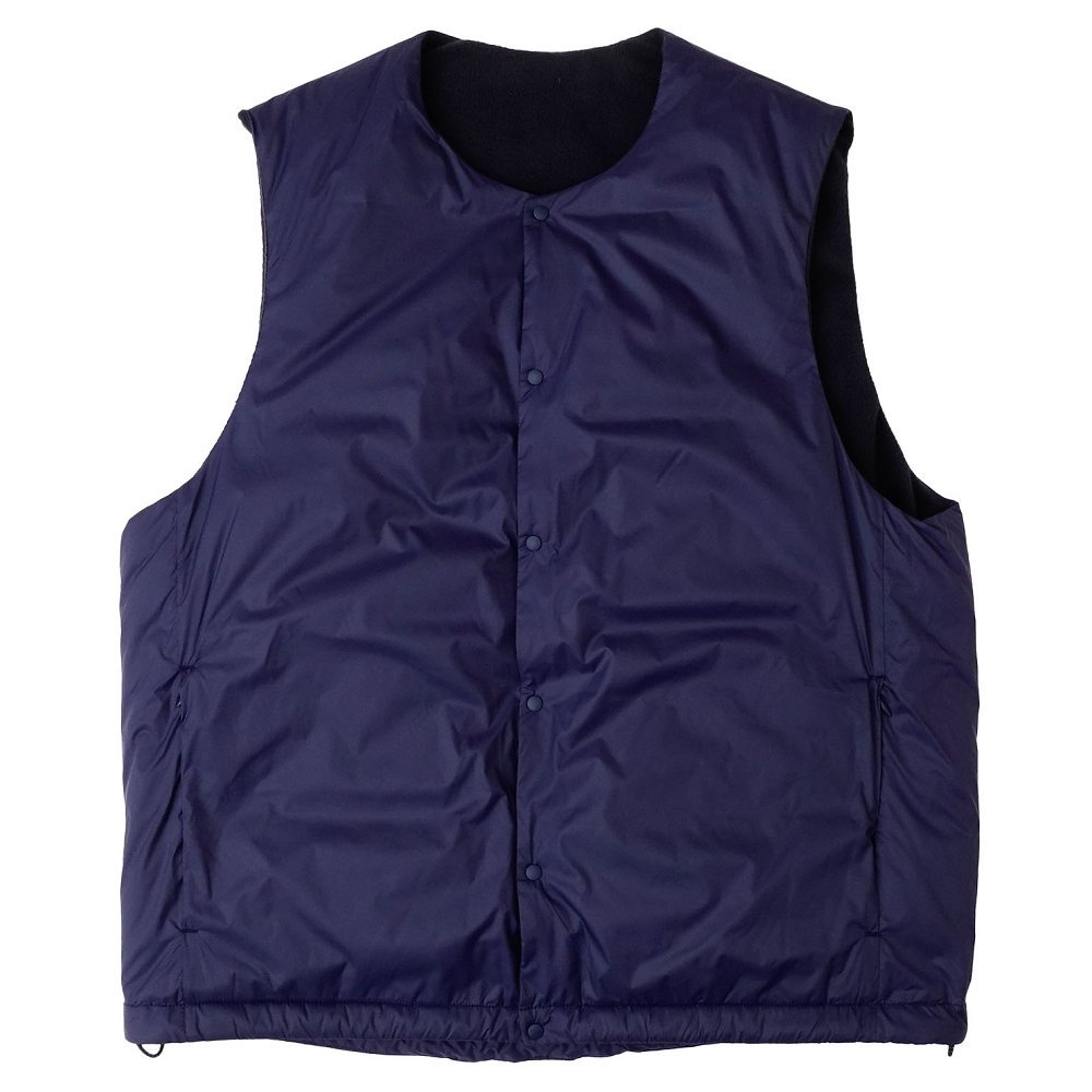 EVCON<BR>TAION REVERSIBLE DOWN VEST(NAVY)