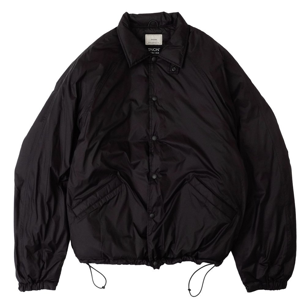 EVCON<BR>TAION DOWN COACH JACKET(BLACK)