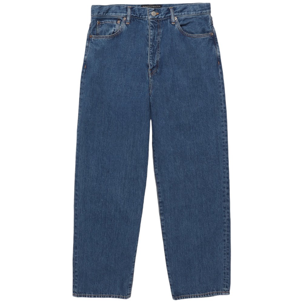 WACKOMARIA<BR>WASHED DENIM PANTS(INDIGO)