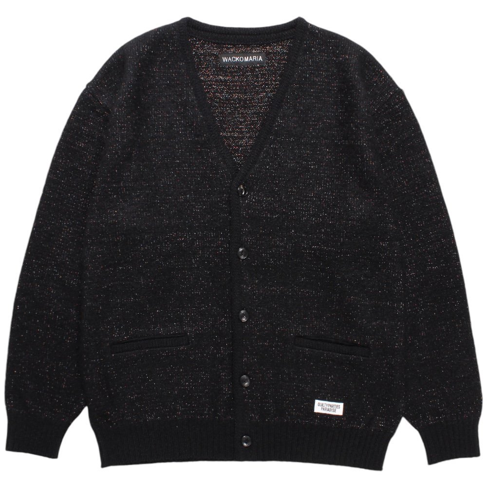 WACKOMARIA<BR>GLITTER MOHAIR CARDIGAN(TYPE-1) 