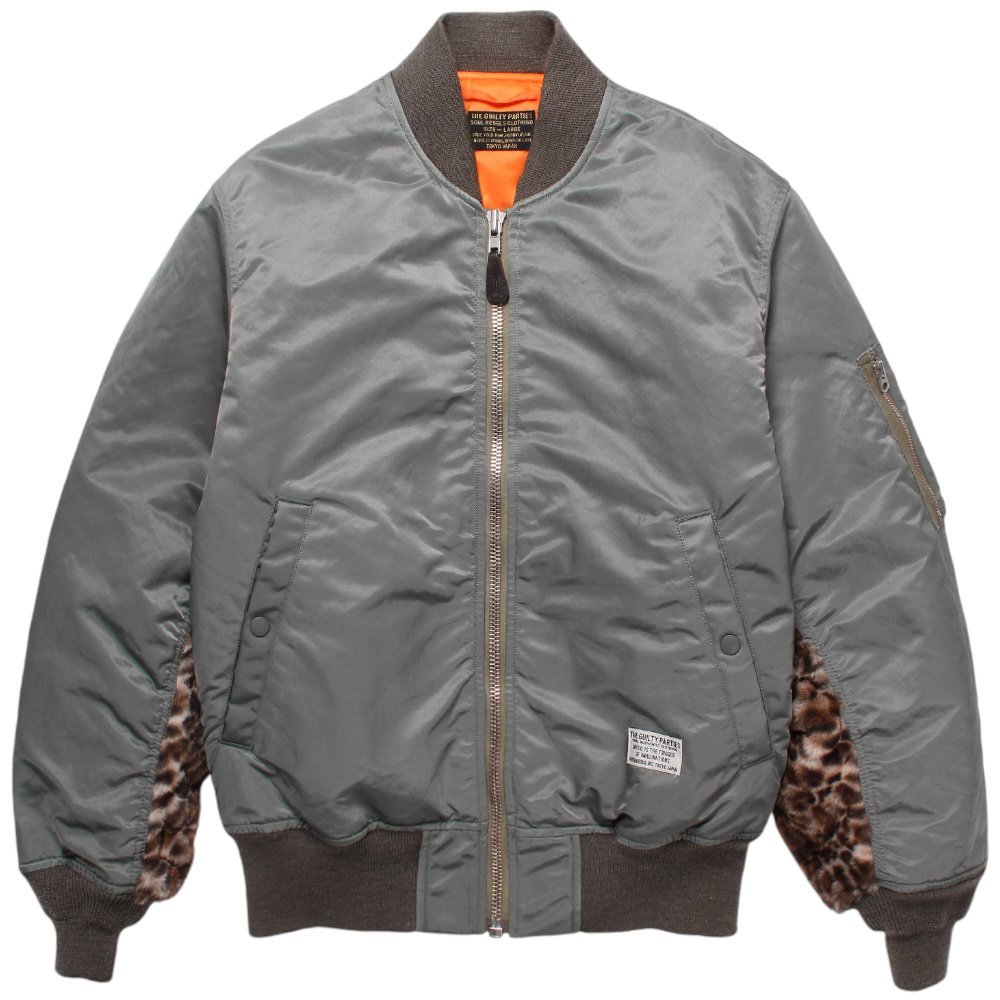 WACKOMARIA<BR>MA-1 FLIGHT JACKET(GRAY)