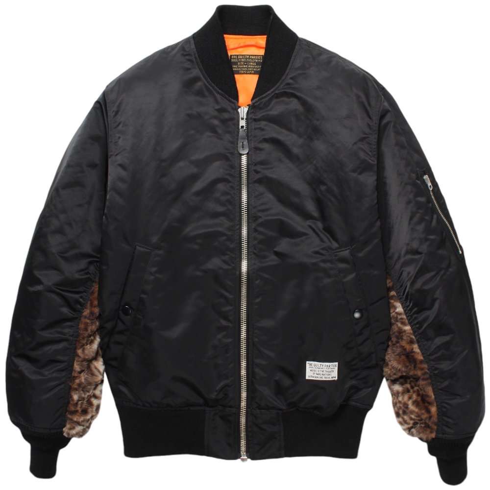 WACKOMARIA<BR>MA-1 FLIGHT JACKET(BLACK)