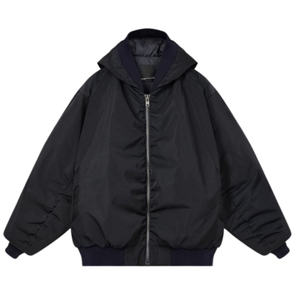 LAD MUSICIAN <BR>SOLO TWILL HOODED MA-1(DARK NAVY)