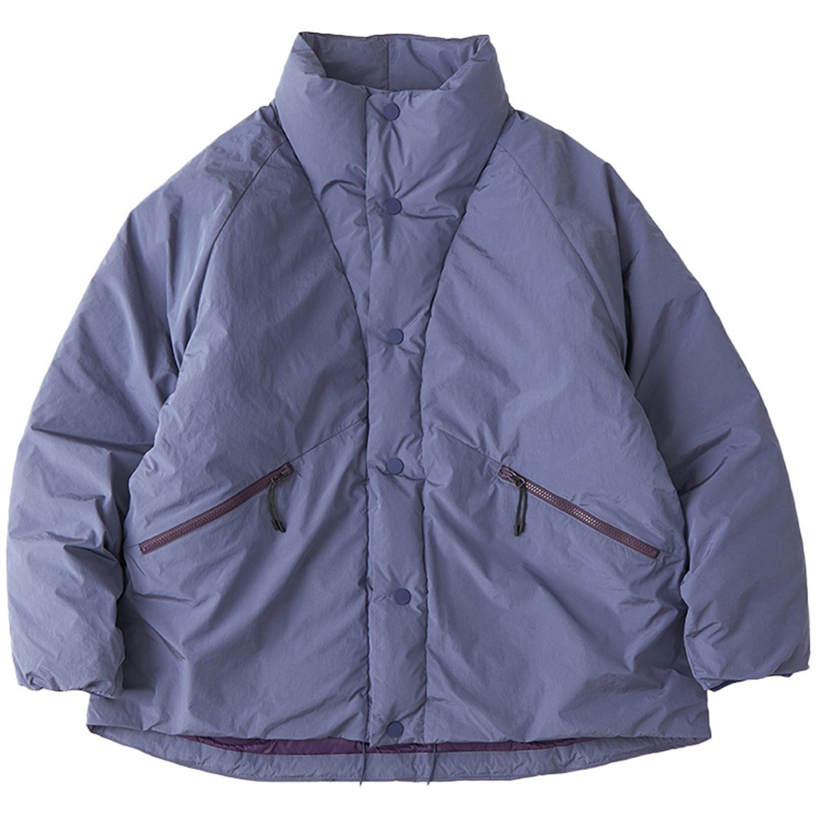 White Mountaineering<BR>WMTAION DOWN JACKET(PURPLE)