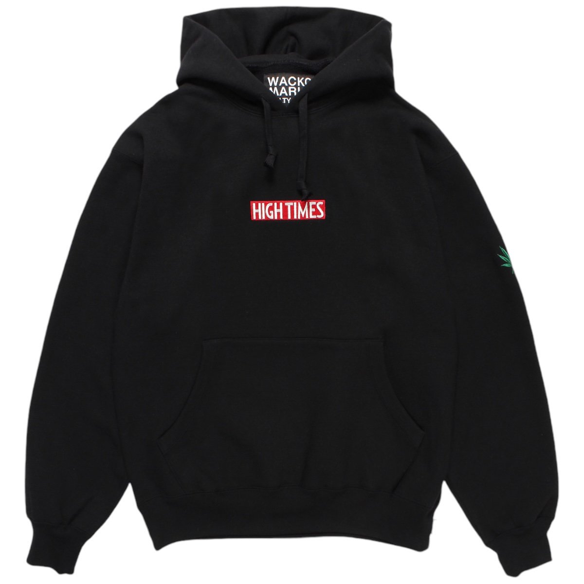 WACKOMARIA<BR>HIGHTIMES / HEAVY WEIGHT PULLOVER HOODED SWEAT SHIRT(BLACK)