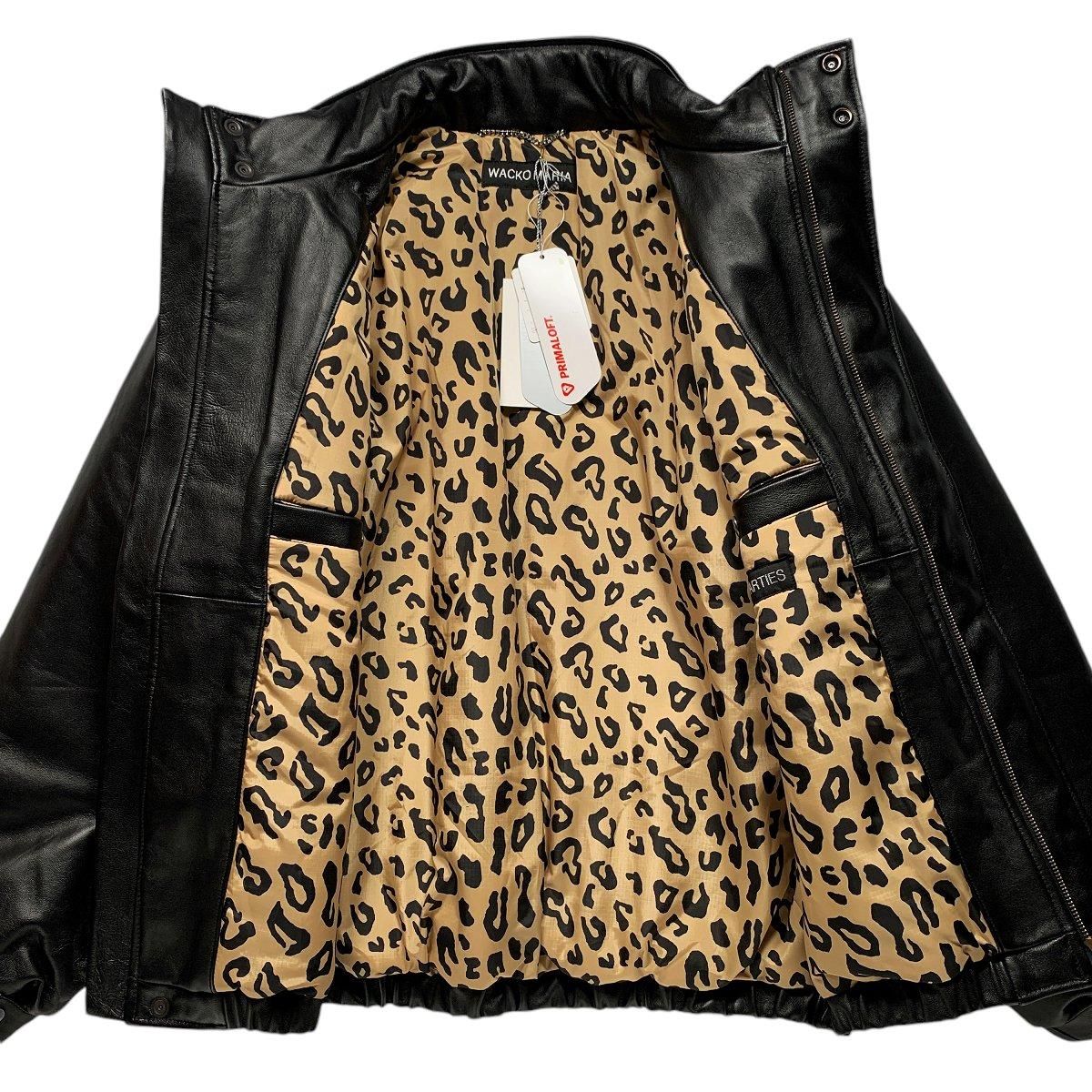 ジャケット・アウター WACKOMARIA LEATHER PUFFER JACKET 24FW WACKO MARIA (ワコマリア)】 レザージャケット│WACKO MARIA