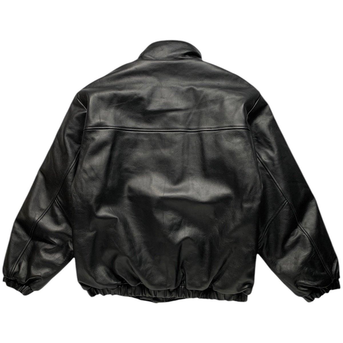 WACKOMARIA《ワコマリア》LEATHER PUFFER JACKET(TYPE-2)(24FW