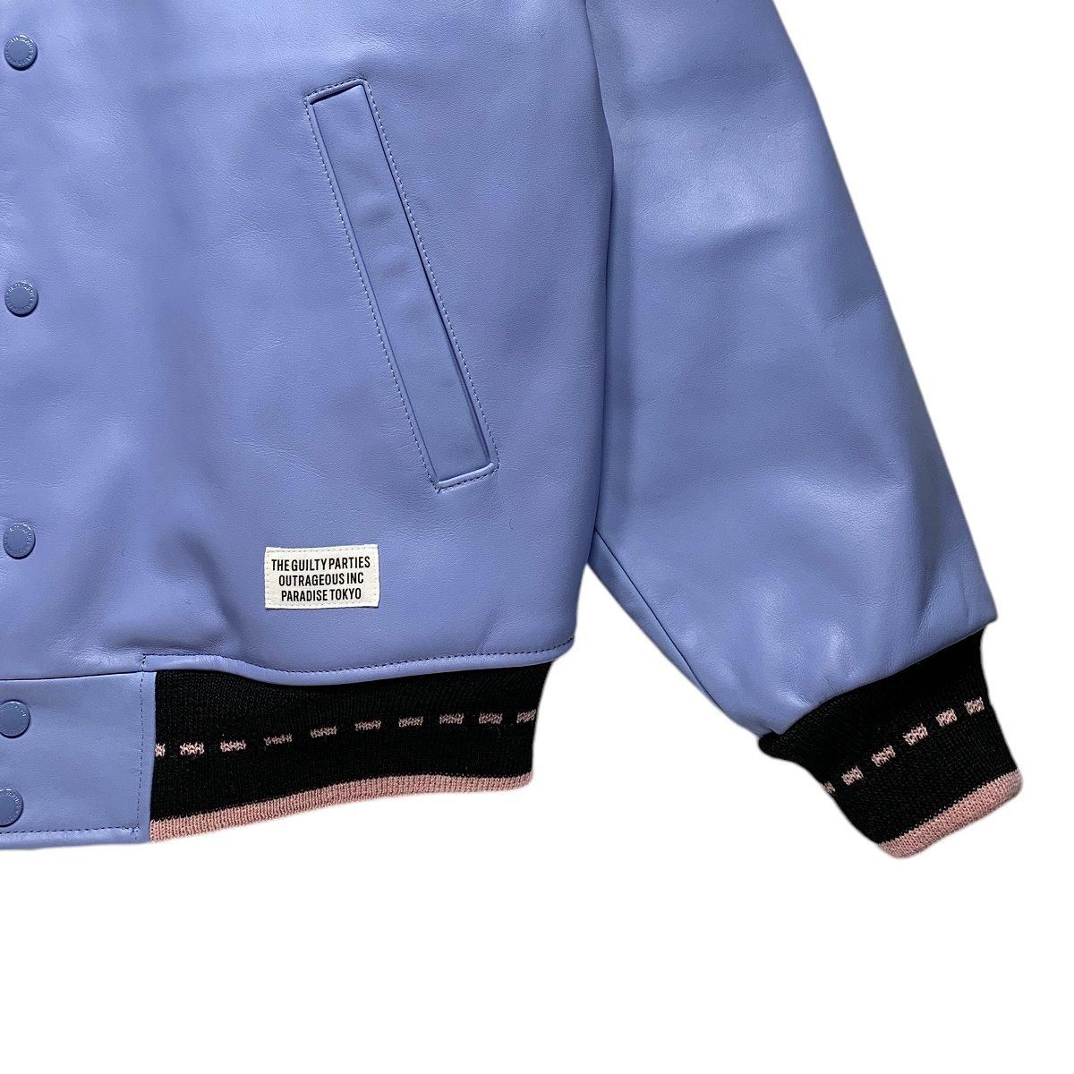 WACKOMARIA《ワコマリア》LEATHER VARSITY JACKET(TYPE-2)(24FW-WMO