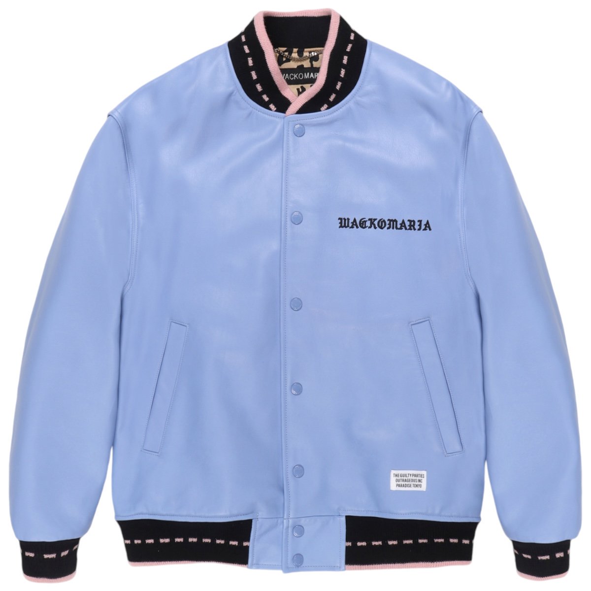 WACKOMARIA<BR>LEATHER VARSITY JACKET(TYPE-2)