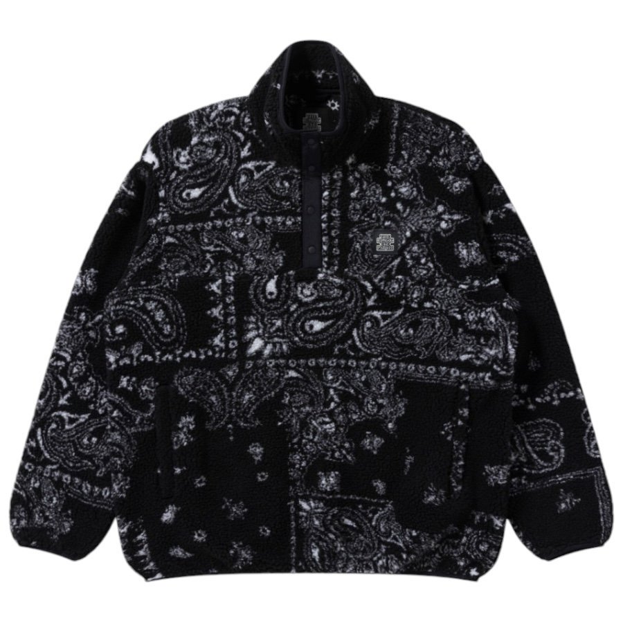 BlackEyePatch <BR>OG LABEL PAISLEY FLEECE PULLOVER