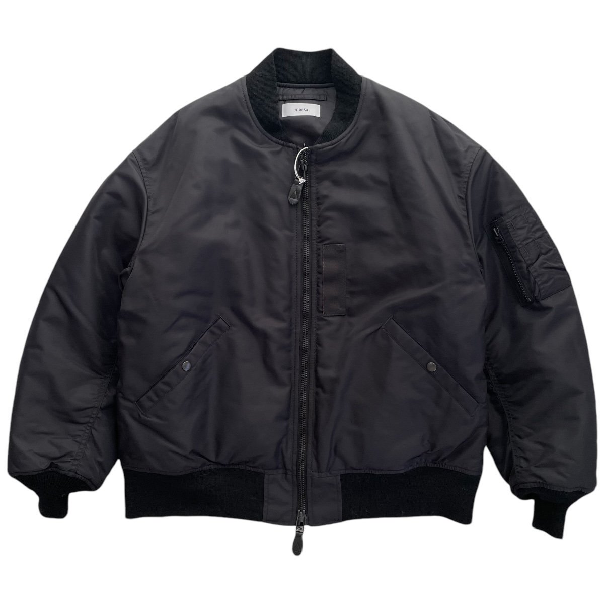 marka<BR>MA-1 - NYLON TWILL -(BLACK)