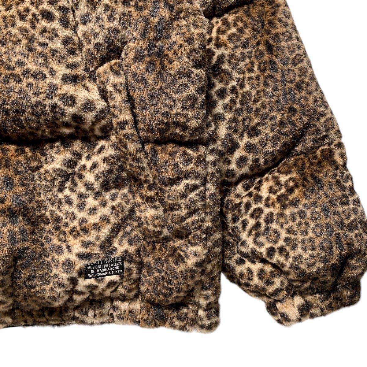 ジャケット・アウター WACKO MARIA 24FW LEOPARD FUR DOWN JACKET WACKOMARIA《ワコマリア》NANGA / LEOPARD FUR DOWN JACKET(24FW
