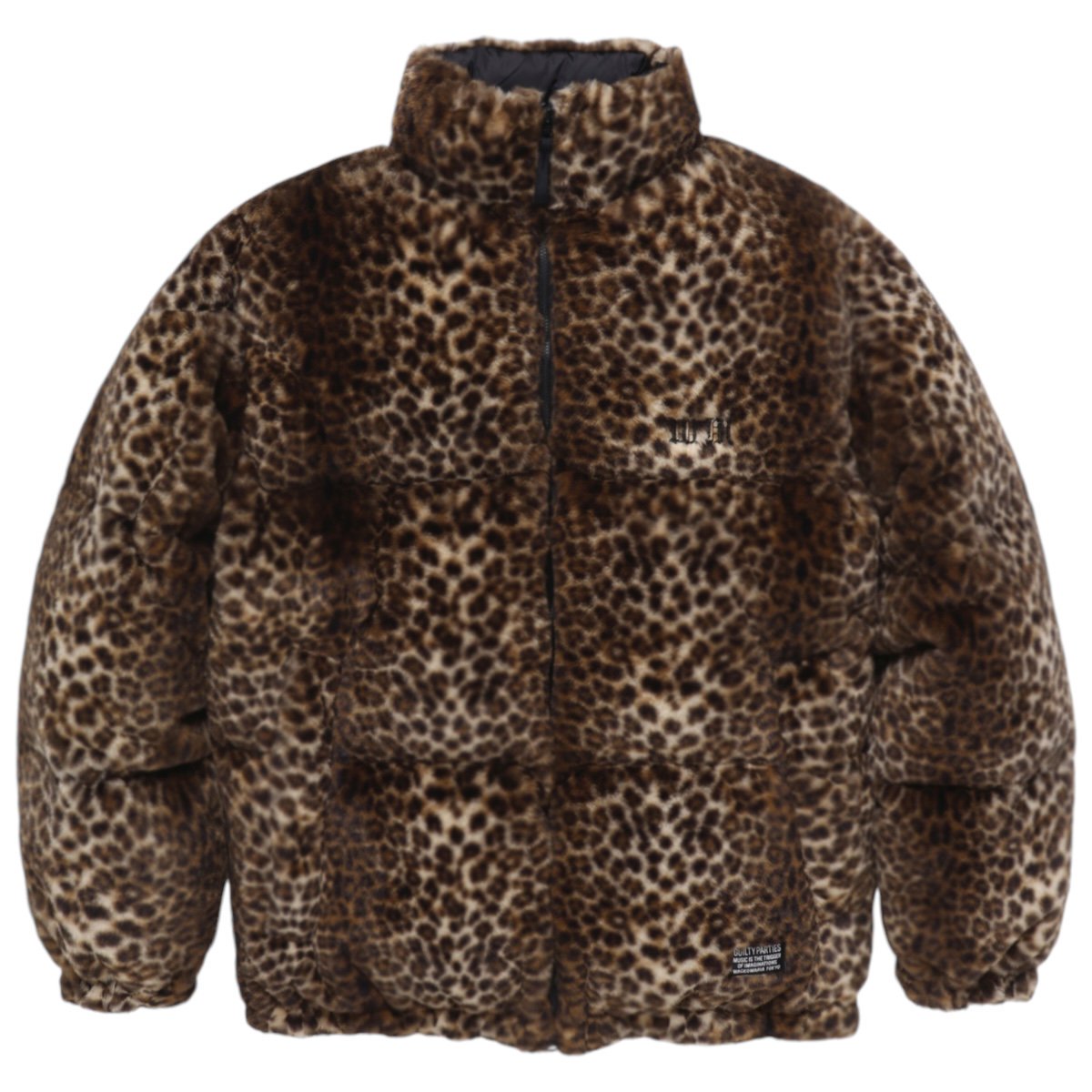 WACKOMARIA<BR>NANGA / LEOPARD FUR DOWN JACKET