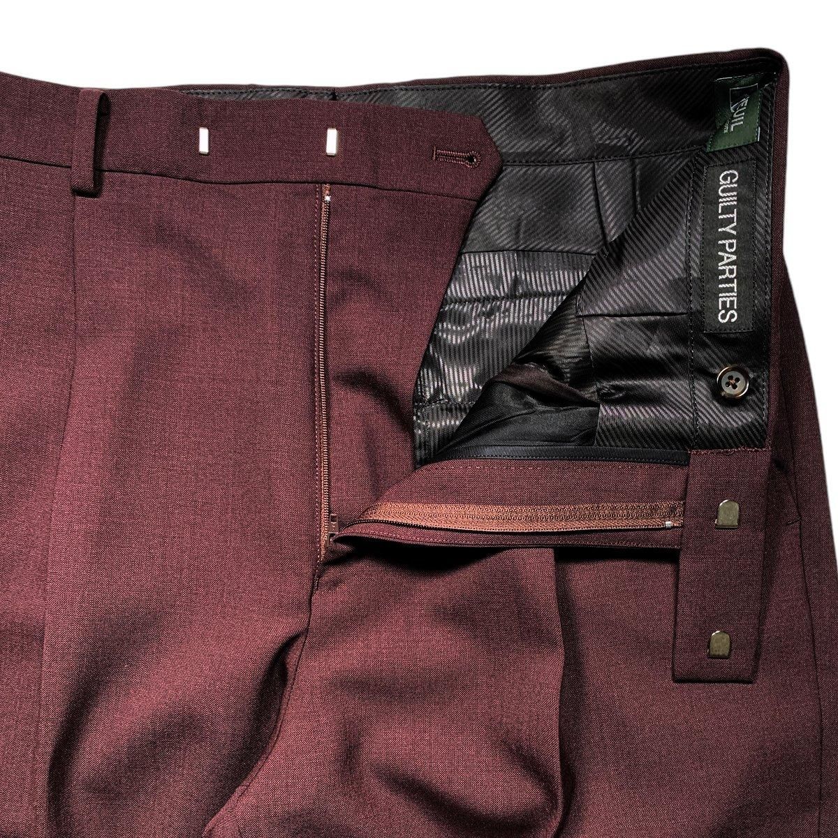 WACKOMARIA《ワコマリア》DORMEUIL / PLEATED TROUSERS(TYPE-2