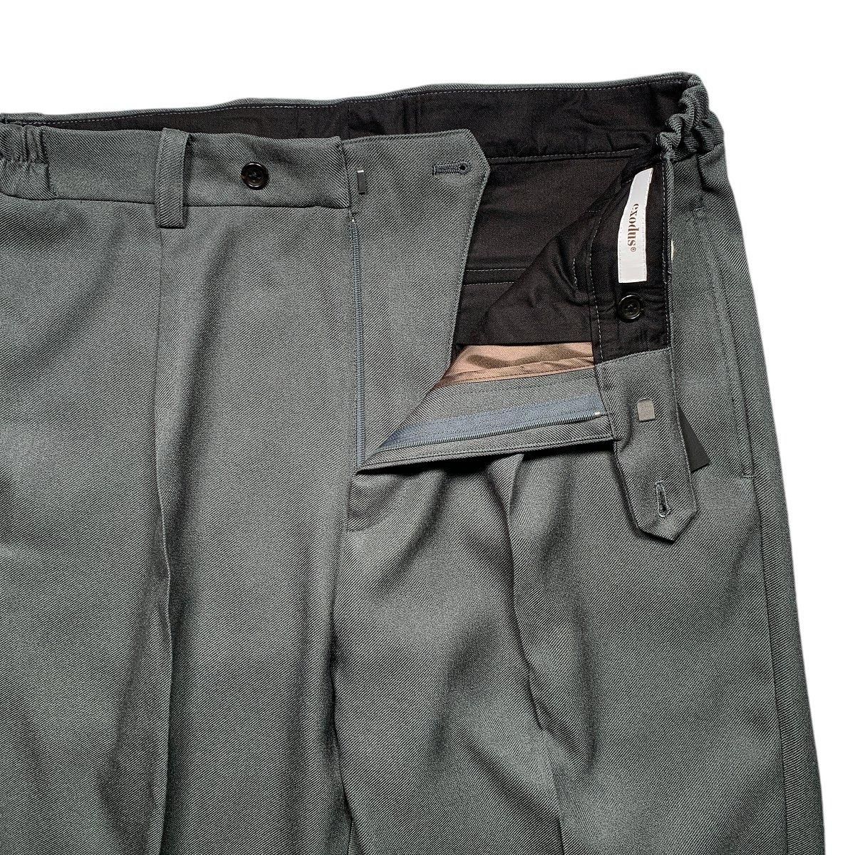 exodus エクソダス スラックス exodus《エクソダス》 / jah wise EASY TROUSERS(24FW-PT-02) | 公式