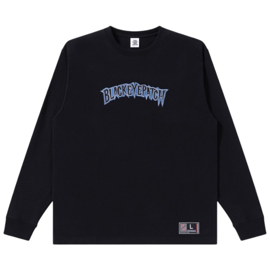 BlackEyePatch <BR>WOLVES L/S TEE(BLACK)