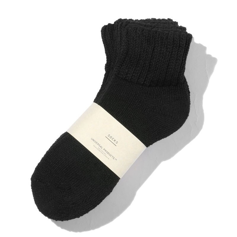 UNIVERSAL PRODUCTS<BR>3P PILE SOCKS(BLACK)